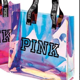 ヴィクトリアズシークレット(Victoria's Secret)のきらこ様専用★VSPINK ビニールトート他4点(トートバッグ)