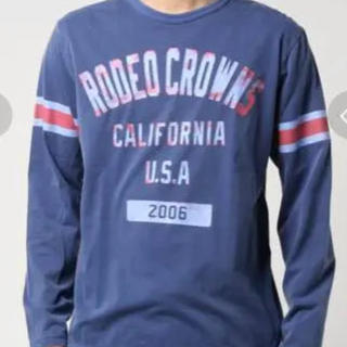 ロデオクラウンズ(RODEO CROWNS)の新品★RODEO CROWNS ロングTシャツ(Tシャツ/カットソー(七分/長袖))
