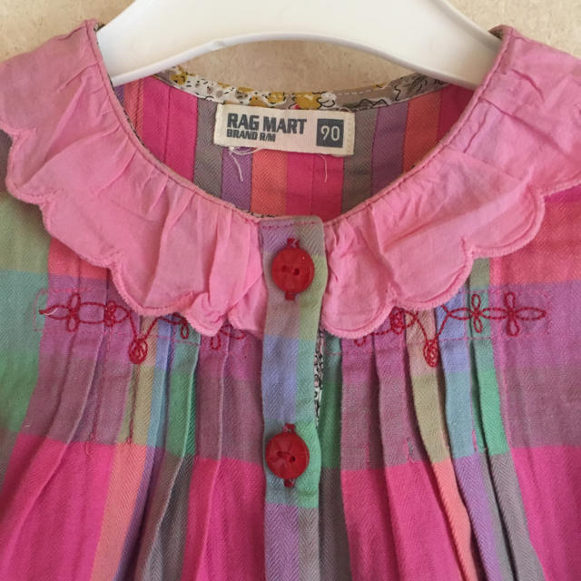 RAG MART(ラグマート)の専用☆RAG MART 90 シャツ  キッズ/ベビー/マタニティのキッズ服女の子用(90cm~)(ブラウス)の商品写真