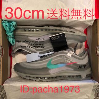 ナイキ(NIKE)の30cm AIR MAX 97 エアマックス97 オフホワ OFF WHITE (スニーカー)