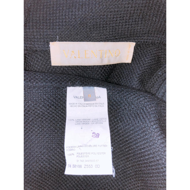 【美品】VALENTINO スタンドカラー ニットジャケット サイズ6 3