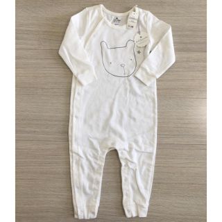 ベビーギャップ(babyGAP)の新品★カバーオール ロンパース 長袖 80 baby Gap(カバーオール)