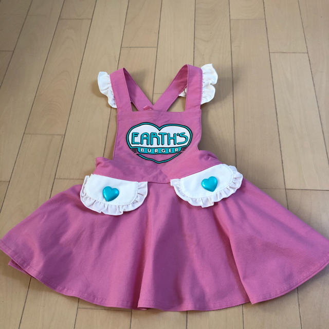 EARTHMAGIC(アースマジック)のアースマジック  ワンピース キッズ/ベビー/マタニティのキッズ服女の子用(90cm~)(ワンピース)の商品写真