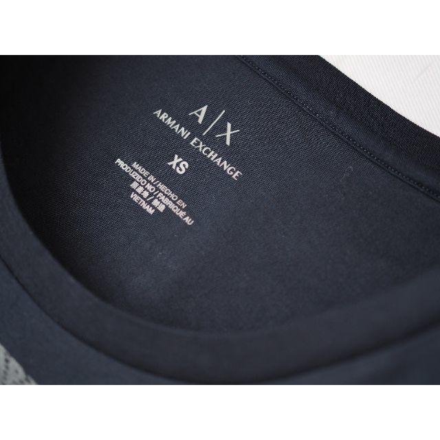 ARMANI EXCHANGE(アルマーニエクスチェンジ)の美品★アルマーニ エクスチェンジ★パネルプリントTシャツ★XSサイズ レディースのトップス(Tシャツ(半袖/袖なし))の商品写真