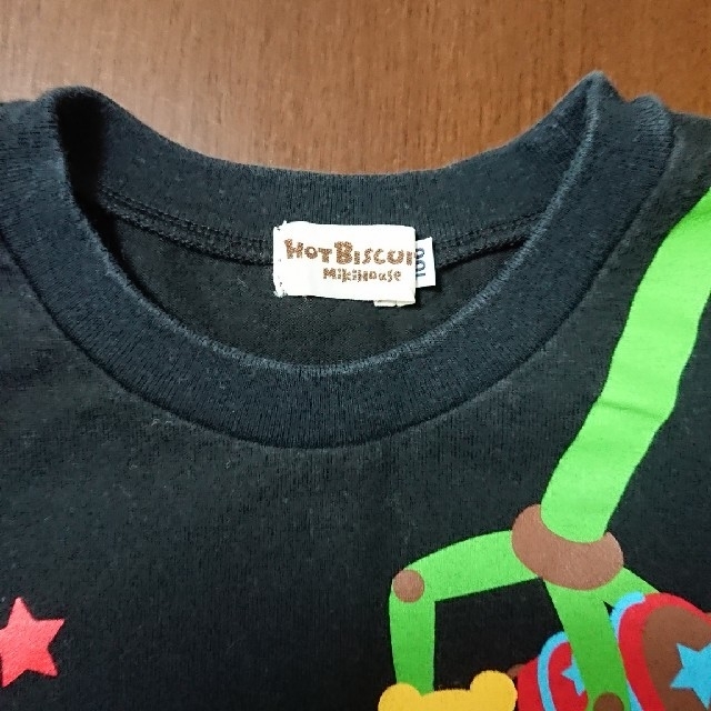 HOT BISCUITS(ホットビスケッツ)のミキハウス  HB  ロンT  100 キッズ/ベビー/マタニティのキッズ服男の子用(90cm~)(Tシャツ/カットソー)の商品写真