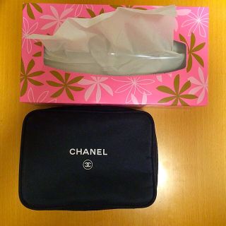 シャネル(CHANEL)のCHANEL 化粧ポーチ(ポーチ)