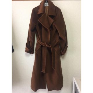 マックスマーラ(Max Mara)のみき様専用☆最高級白タグ☆カシミア混ガウンロングコート(ロングコート)