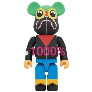 アベイシングエイプ(A BATHING APE)のBE@RBRICK 1000% BAPE HEBRU ベアブリック APE(その他)