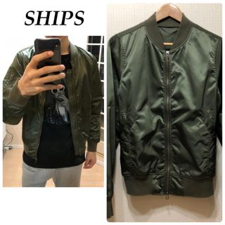 シップス(SHIPS)のSHIPS MA-1 フライトジャケット 送料込(フライトジャケット)