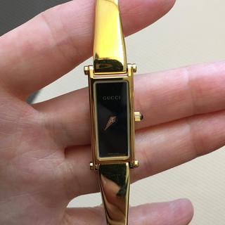グッチ(Gucci)のGUCCI☆1500L ゴールド✖️ブラック(腕時計)