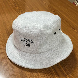 ディッキーズ(Dickies)のDickies 帽子 グレー(キャップ)