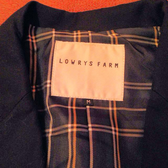 LOWRYS FARM(ローリーズファーム)のテーラードジャケット # ネイビー レディースのジャケット/アウター(テーラードジャケット)の商品写真