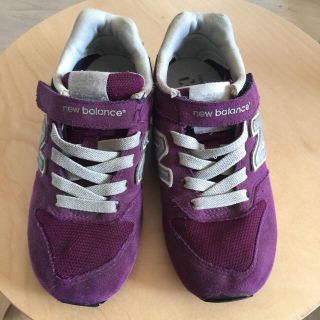 ニューバランス(New Balance)のニューバランス  紫  18.5cm(スニーカー)