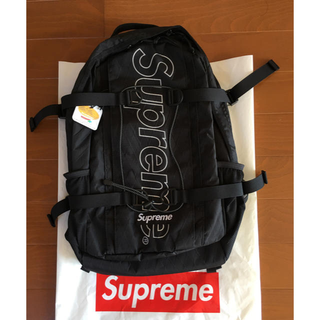 バッグパック/リュック国内正規 Supreme Backpack Black バックパック 18AW