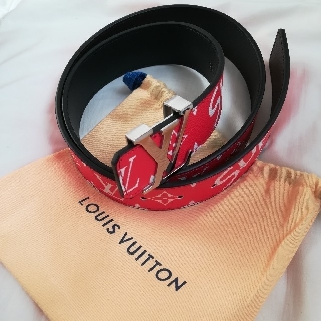 LOUIS VUITTON(ルイヴィトン)のコラボベルト supreme メンズのファッション小物(ベルト)の商品写真