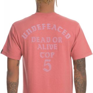 アンディフィーテッド(UNDEFEATED)のUndefeated DEAD OR ALIVE TEE M PINK(Tシャツ/カットソー(半袖/袖なし))