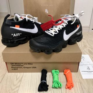 ナイキ(NIKE)のoff white 初期vapormax 24cm(スニーカー)