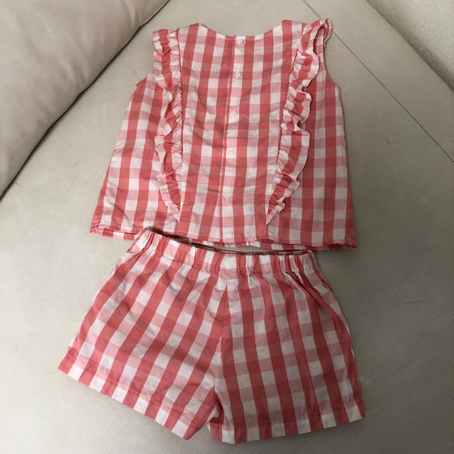 美品 Bonpoint 21ss セットアップ 4 4A 105cm-