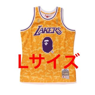 A BATHING APE NBAコラボ タンク レイカーズ新品未使用 Lサイズ