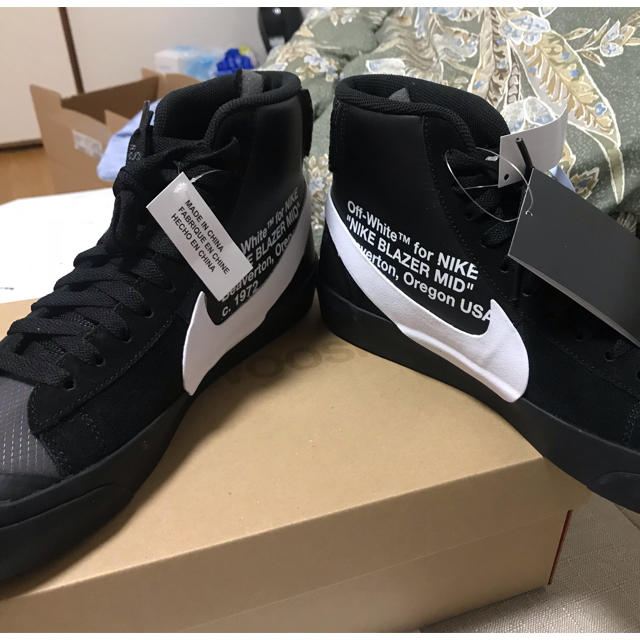 Nike off-white blaze black 26.5cm オフホワイト