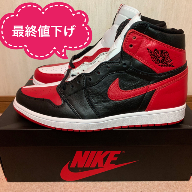 メンズNIKE AIR JORDAN 1 RETRO HIGH OG NRT 29cm