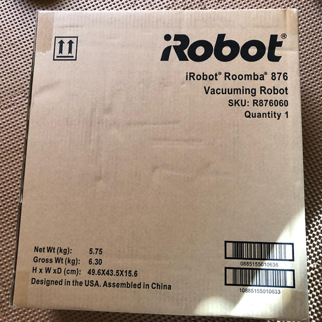 ★5年保証付★新品«iRobot Roomba ルンバ 876 R876060