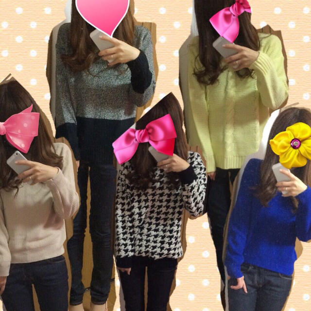 GU(ジーユー)のGU♡冬用トップス＆ニット♡まとめ売り レディースのトップス(ニット/セーター)の商品写真