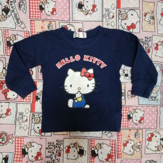 ハローキティ(ハローキティ)のﾊﾞｰｽﾃﾞｲ HelloKitty ハローキティ 100 (Tシャツ/カットソー)