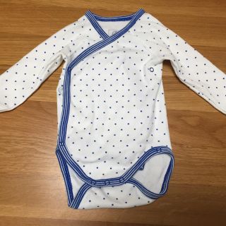 プチバトー(PETIT BATEAU)のプチバトー ロンパース 3m 60㎝(ロンパース)