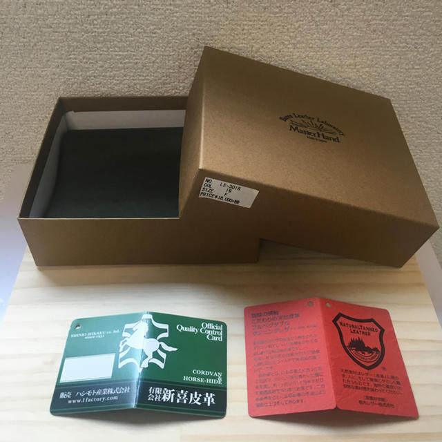 新品 未使用 特別価格】コードバン×栃木レザー 財布 日本製 チョコ 新品 未使用 特別価格】コードバン×栃木レザー 財布 日本製 チョコ
