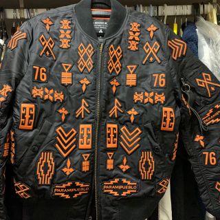 マルセロブロン(MARCELO BURLON)のMARCELO BURLON ALPHA MA1(ダウンジャケット)