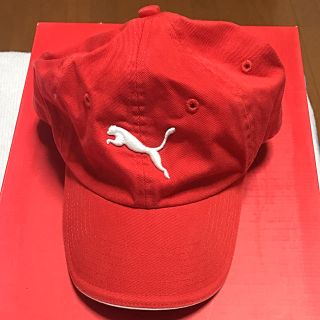 プーマ(PUMA)のプーマ 赤 キャップ 帽子(キャップ)