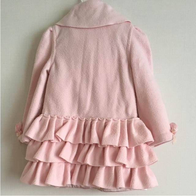 ANNA SUI mini(アナスイミニ)のKateMack お花コサージュ付きコート キッズ/ベビー/マタニティのキッズ服女の子用(90cm~)(コート)の商品写真