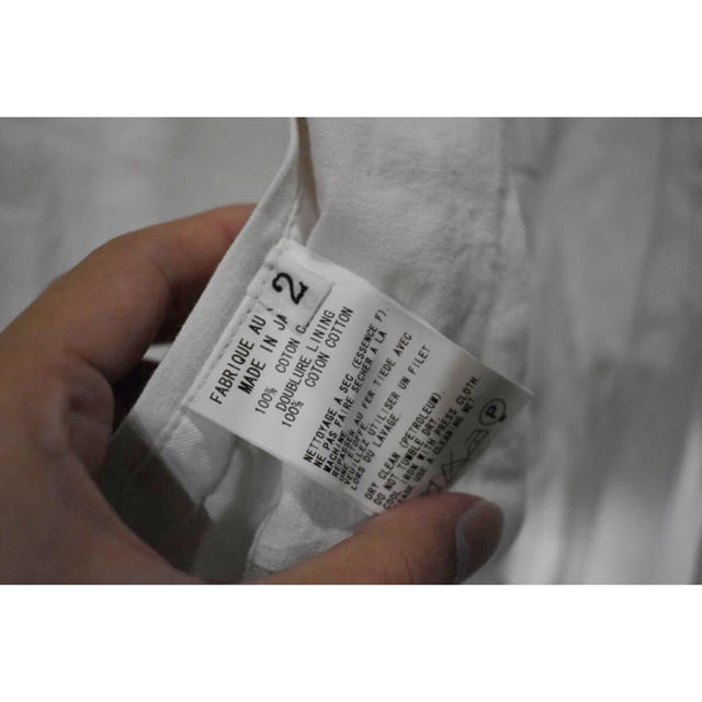 Yohji Yamamoto(ヨウジヤマモト)のヨウジヤマモト カットオフコットンライダースジャケット メンズのジャケット/アウター(ライダースジャケット)の商品写真