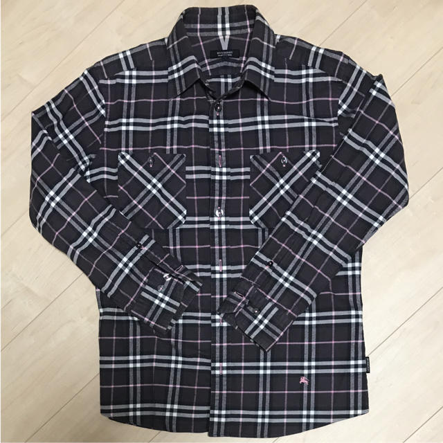 BURBERRY BLACK LABEL(バーバリーブラックレーベル)のバーバリーブラックレーベル 秋冬シャツ　 メンズのトップス(Tシャツ/カットソー(七分/長袖))の商品写真