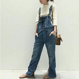 アパルトモンドゥーズィエムクラス(L'Appartement DEUXIEME CLASSE)のL'Appartement　Denim Over ALL　36 新品未使用完売(サロペット/オーバーオール)