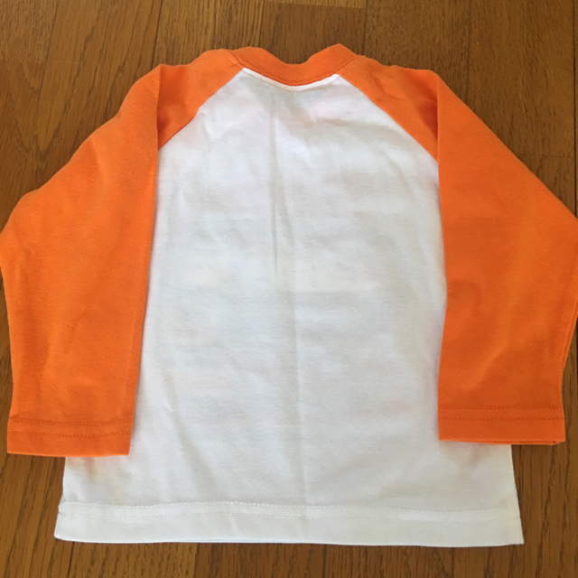 プラレール ラグラン ネイビー & オレンジ キッズ/ベビー/マタニティのキッズ服男の子用(90cm~)(Tシャツ/カットソー)の商品写真