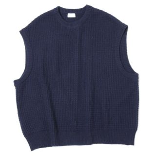 ワンエルディーケーセレクト(1LDK SELECT)のURU 18AW knit vest 人気商品(ニット/セーター)