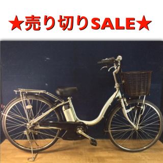 ヤマハ(ヤマハ)のかんなな様専用☆YAMAHA PAS ナチュラ☆26インチ☆美品☆サドル新品☆(自転車本体)