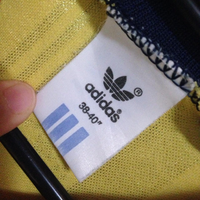 adidas(アディダス)のadidasユニフォーム＊yellow レディースのトップス(Tシャツ(半袖/袖なし))の商品写真