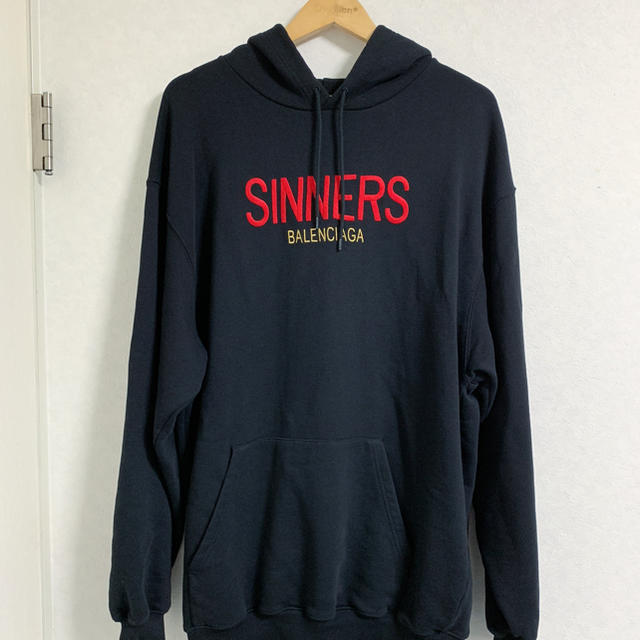 値段提示！ 確実正規 BALENCIAGA sinners パーカー