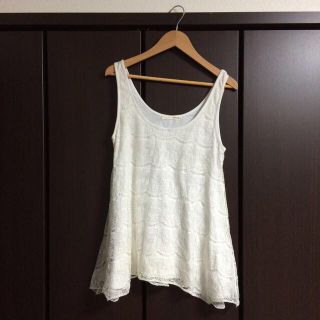 マウジー(moussy)のレースタンクトップ(タンクトップ)