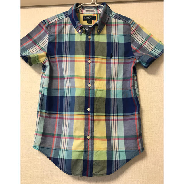 POLO RALPH LAUREN(ポロラルフローレン)のラルフローレン 半袖シャツ 男子 130㎝ キッズ/ベビー/マタニティのキッズ服男の子用(90cm~)(ブラウス)の商品写真