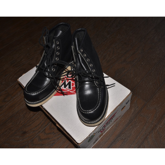 REDWING 8130 MOC TOE BOOTS　Black　美品