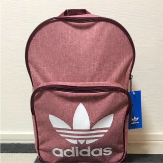 アディダス(adidas)のadidas リュック バーガンディ 上下セット Lサイズ(リュック/バックパック)