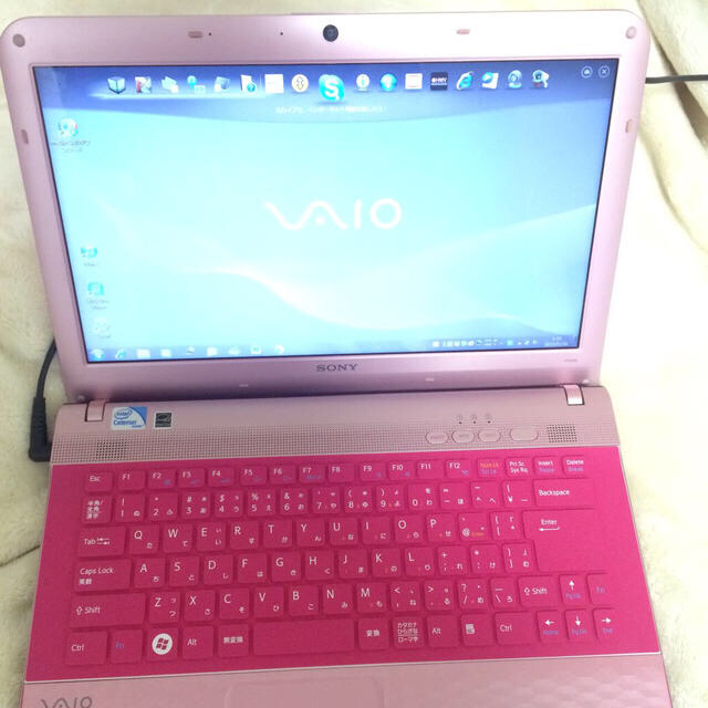 SONY VAIO パソコン ピンク