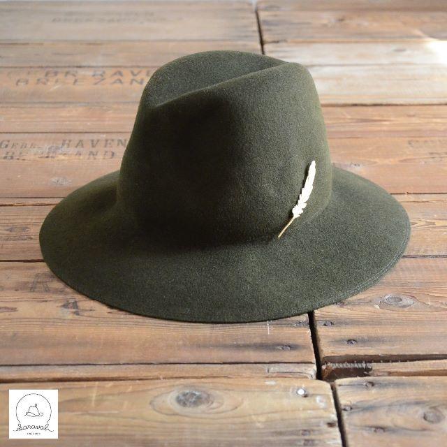 【セール‼️】Saravah/サラヴァ　FEDORA FETHER HAT