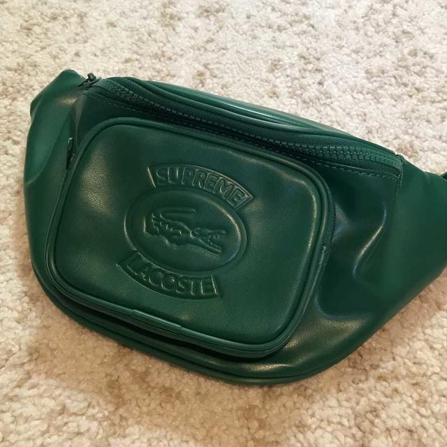 Supreme - Supreme × LACOSTE Waist Bag 緑の通販 by 愚かな運営にBAN ...