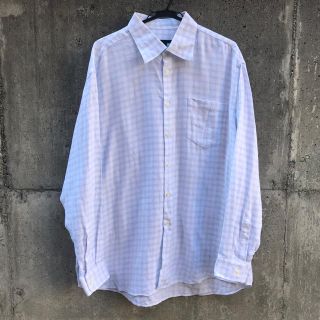 ヒューゴボス(HUGO BOSS)のヒューゴボス HUGOBOSS 格子チェック柄シャツ/ドレス/ビジネス(シャツ)