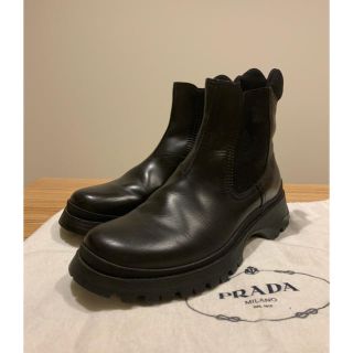 プラダ(PRADA)のPRADA サイドゴアブーツ 37 プラダ(ブーツ)